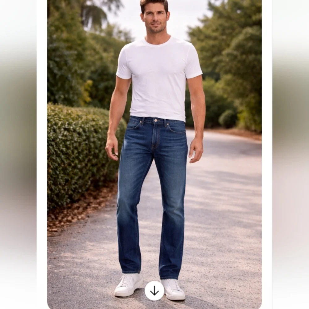 Levi’s 514 Straight Leg Jeans Men’s 34x34 NWOT Medium Wash Classic Fit